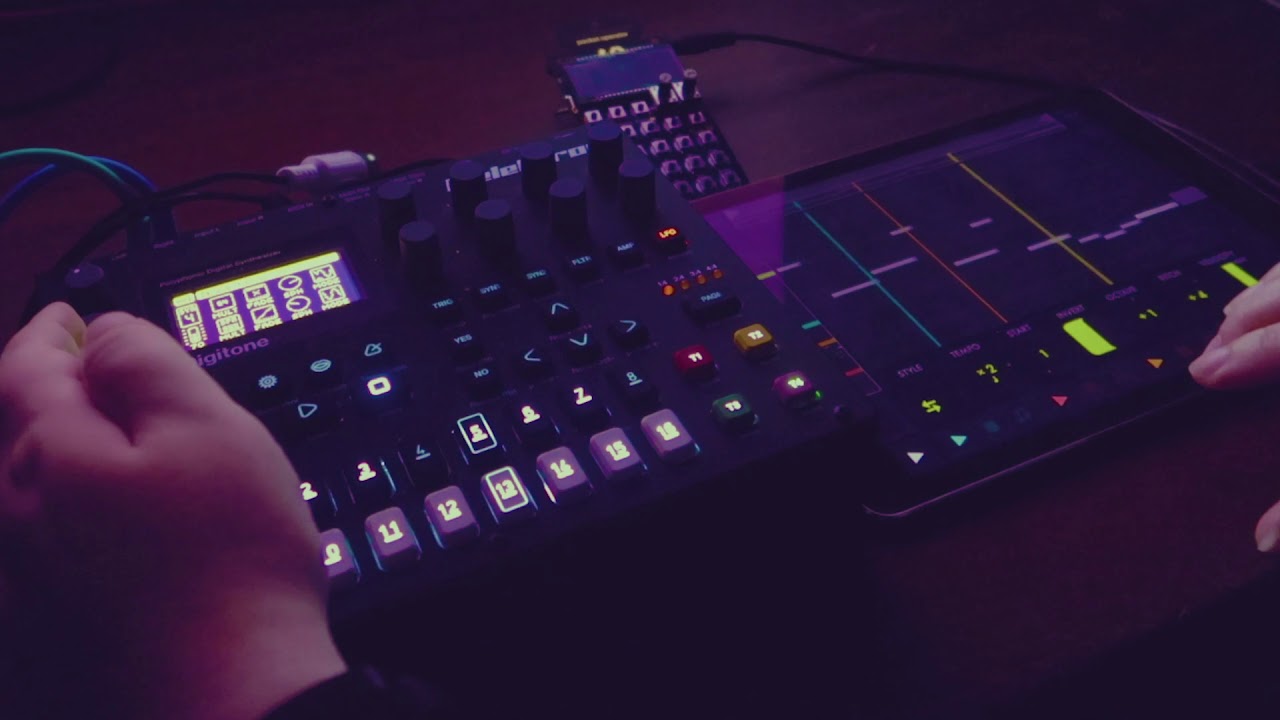 ambient digitone jam // standing in one place