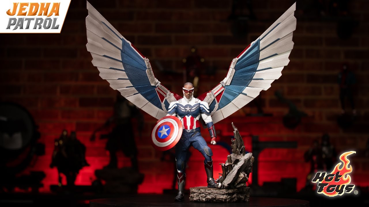 Hot Toys The Falcon and The Winter Soldier Captain America Unboxing & Review