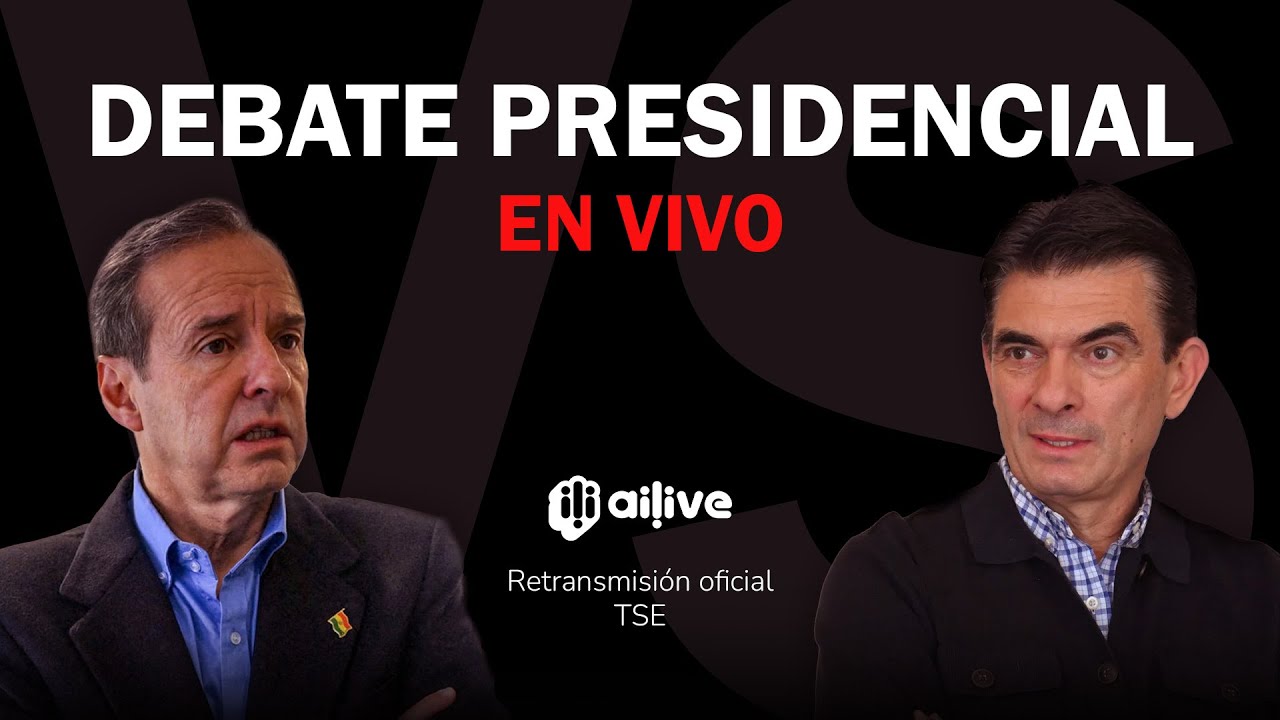 EN VIVO | DEBATE PRESIDENCIAL 2025 | RODRIGO PAZ VS TUTO QUIROGA