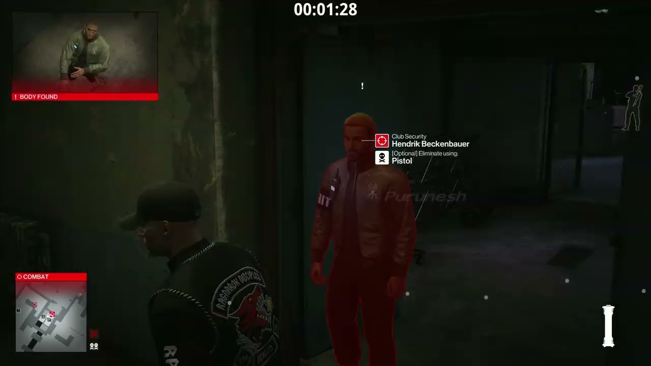 HITMAN 3 - Berlin Ghoul | 2m 8s SA | Featured Contracts | Berlin | WoA