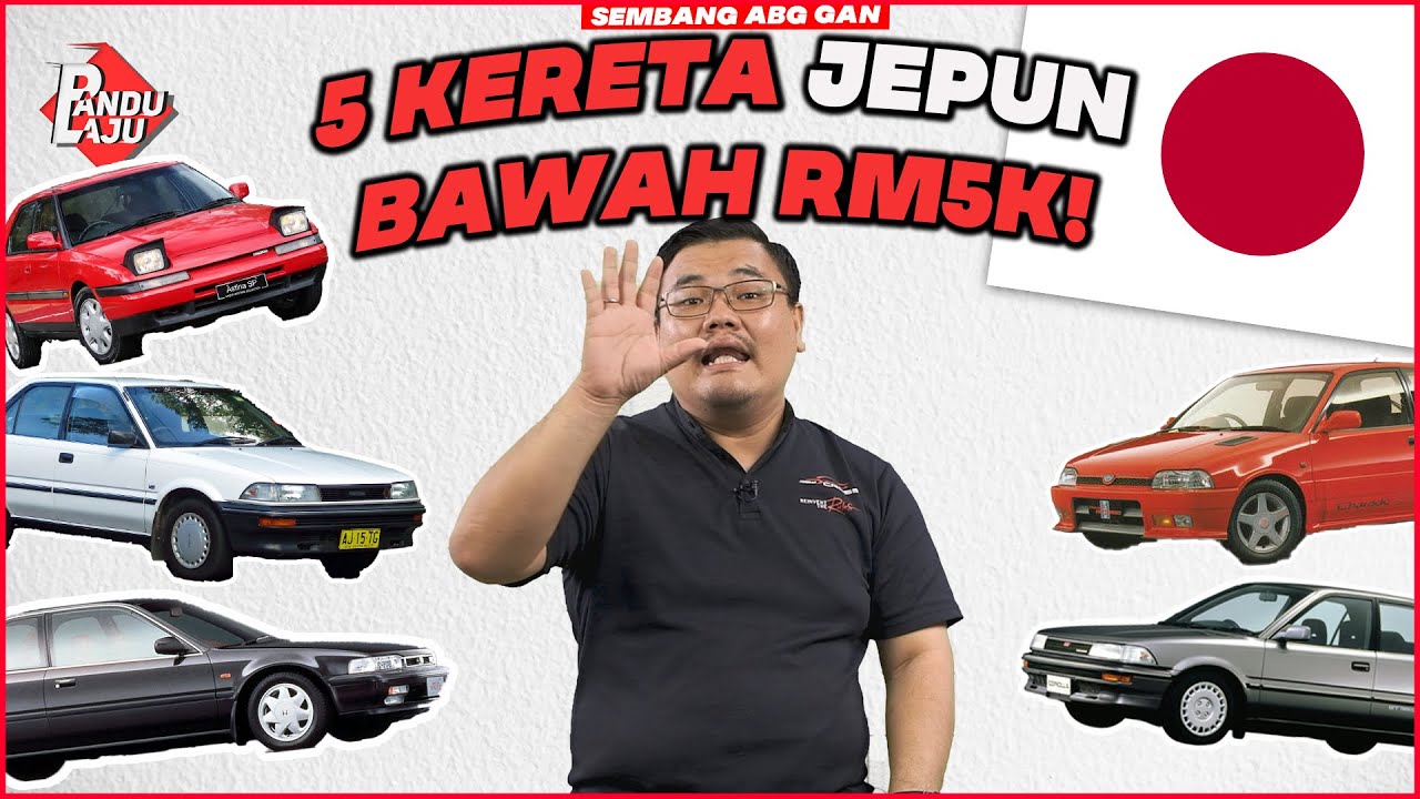 INI 5 KERETA JEPUN SEDAP, Harga Bawah RM5K!