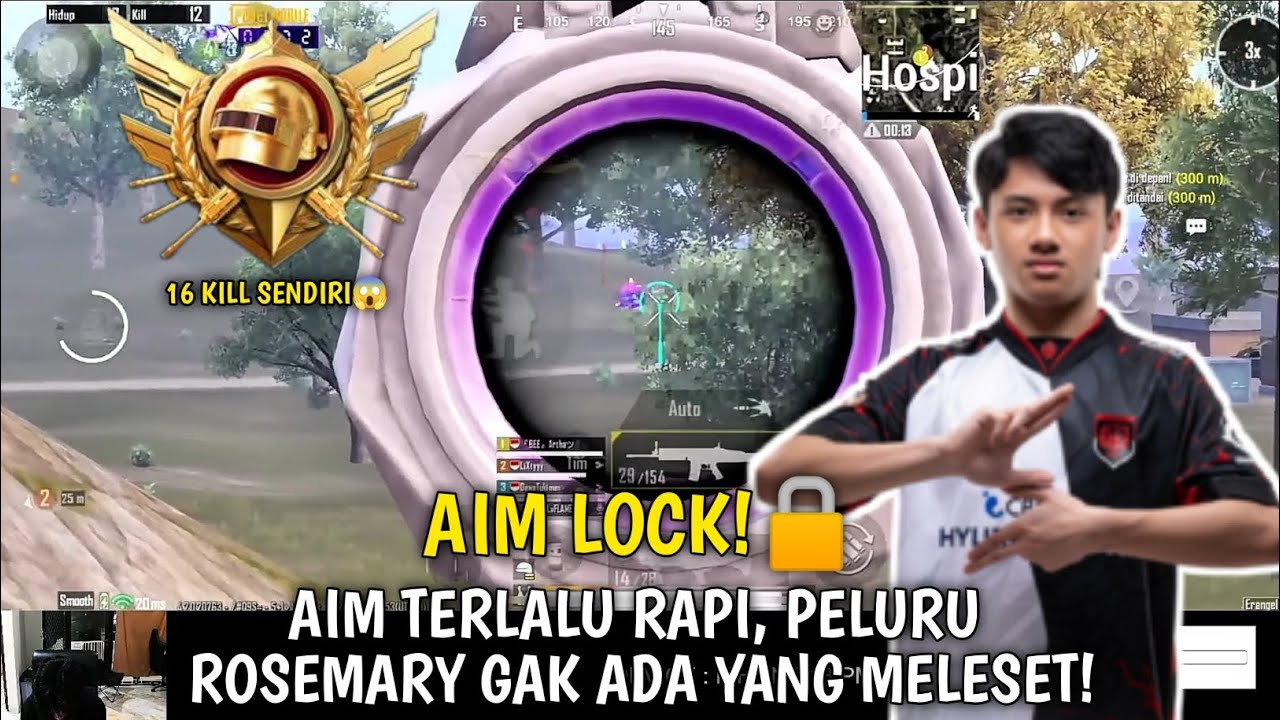 STRATEGI KOMPETITIF!🔥 Rosemary Tunjukkan Mekanik Berkelas di Ultimate Royale! Ft Luxxy - PUBG MOBILE