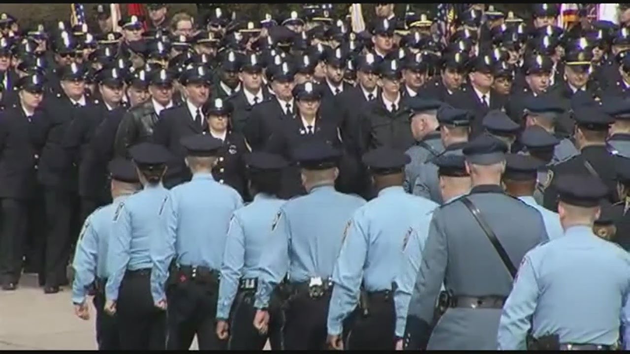 Funeral in Springfield for fallen police officer Ashley Guindon