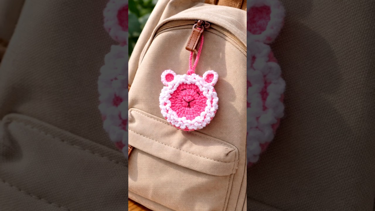 Crochet Sheep Airpod pouch  step by step tutorial for beginners