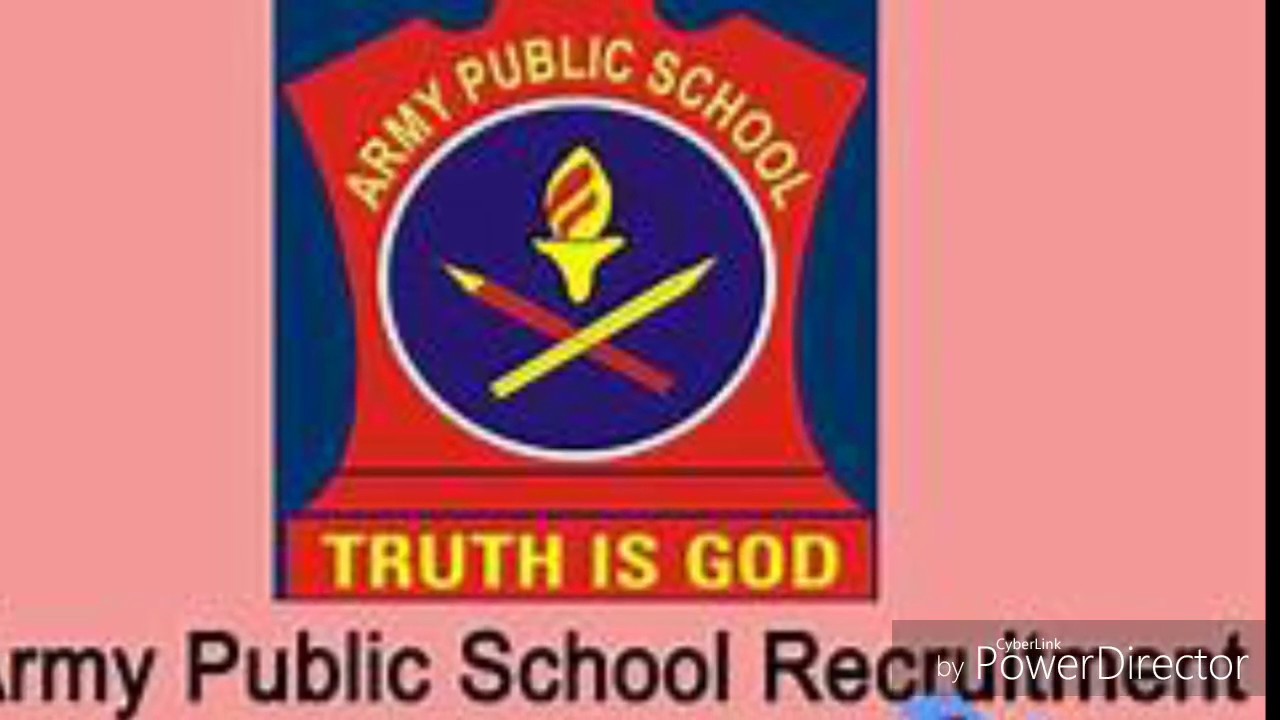 new army public school vacancy 2019