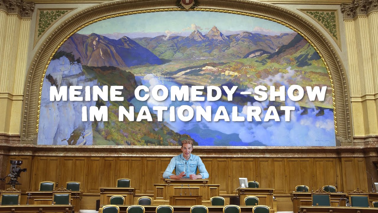 Meine Comedy-Show im Nationalrat