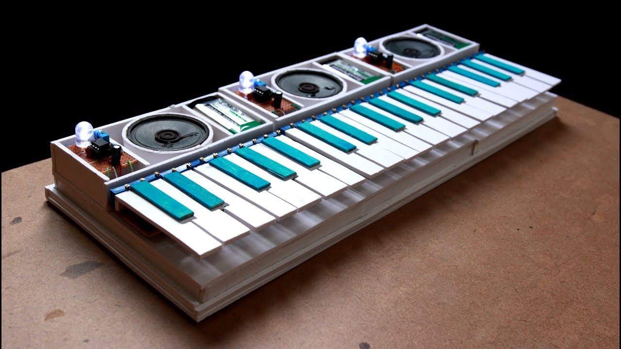 Cómo hacer un piano que bonito y que funcione bien