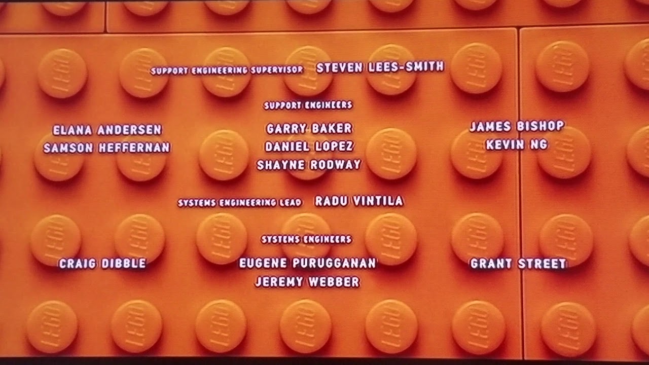 MegaForce Lego the movie ending credit speed up 1.5