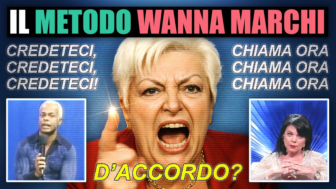 Come WANNA MARCHI ha TRUFFATO l’Italia in DIRETTA NAZIONALE