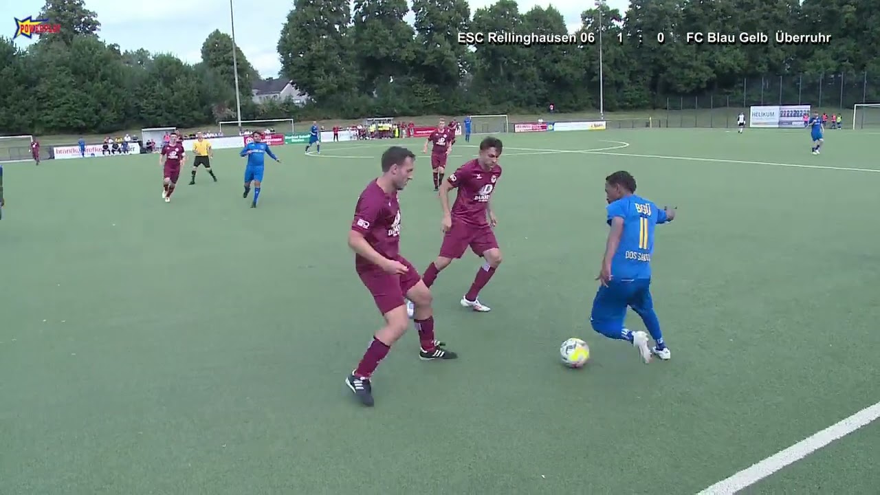2024 08 18  FV N'rh 2024 25 Landesliga Gr 2 SP1 ESC Rellinghausen 06 vs  FC Blau Gelb Überruhr