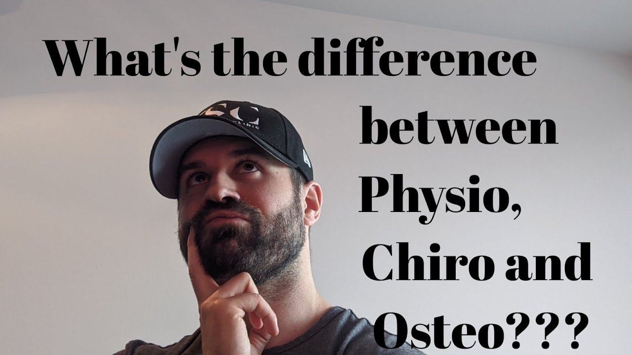 Physio vs Chiro vs Osteo - Part 2