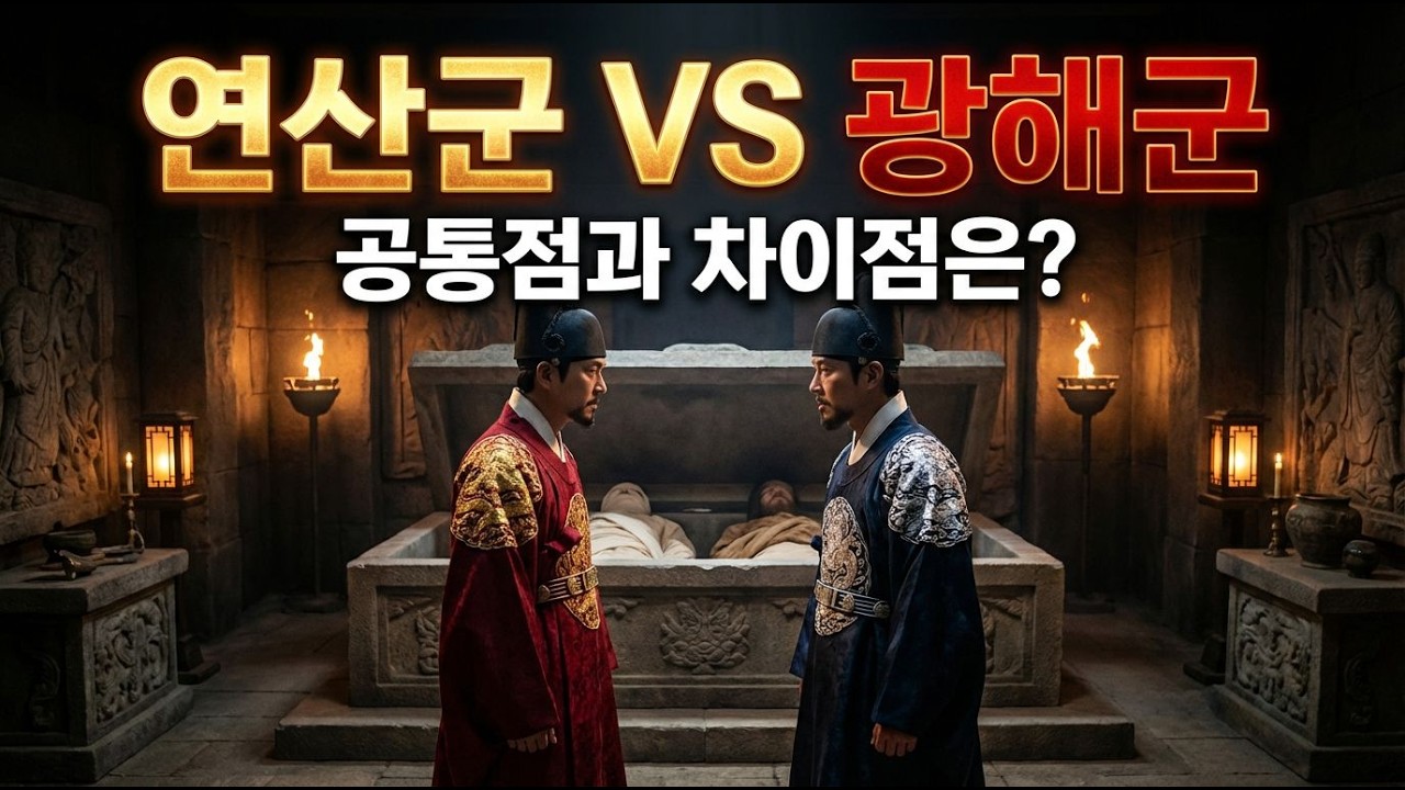 연산군 vs 광해군, 공통점과 차이점은?