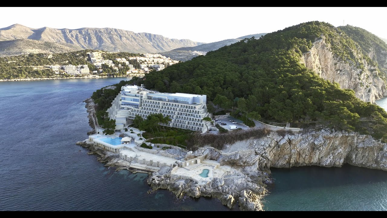 #Dubrovnik District near Hotel Dubrovnik Palace, #morning  #Croatia, #2023, #5K #Drone #Mavic3