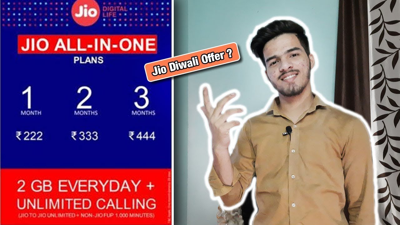 Jio All In One Plan |Diwali Offer For All Jio Users |2GB/Day | Jio Is Better Than Airtel & Vodafone