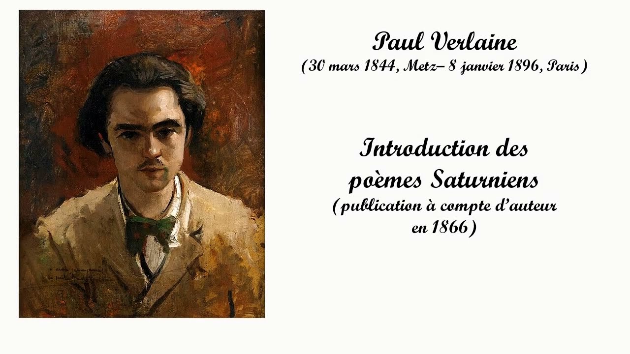 Verlaine -   poèmes Saturniens