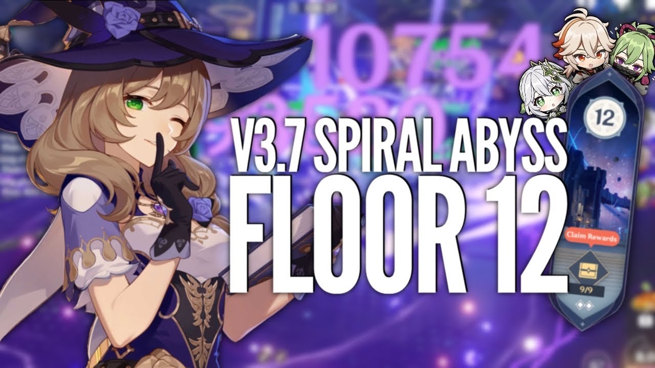 C6 Triple Crowned Lisa Aggravate Team (FIRST HALF CLEAR) - V3.7 Spiral Abyss Floor 12 Genshin Impact