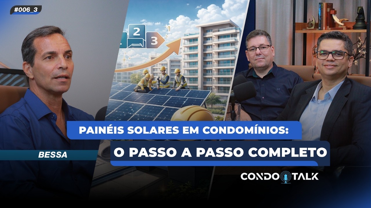 Painéis solares em condomínio: o passo a passo completo!