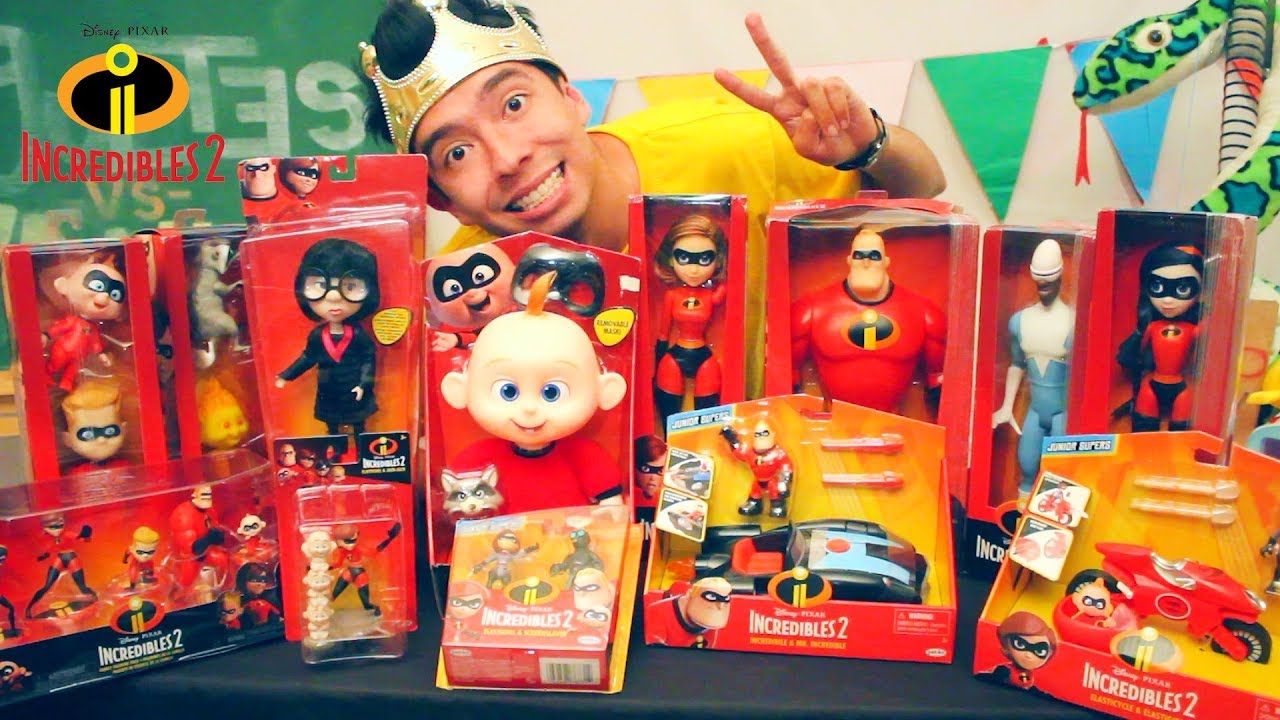 Abriendo TODOS los Juguetes de LOS INCREIBLES 2 Originales *TE LOS REGALO* - Juguetes vs Ami