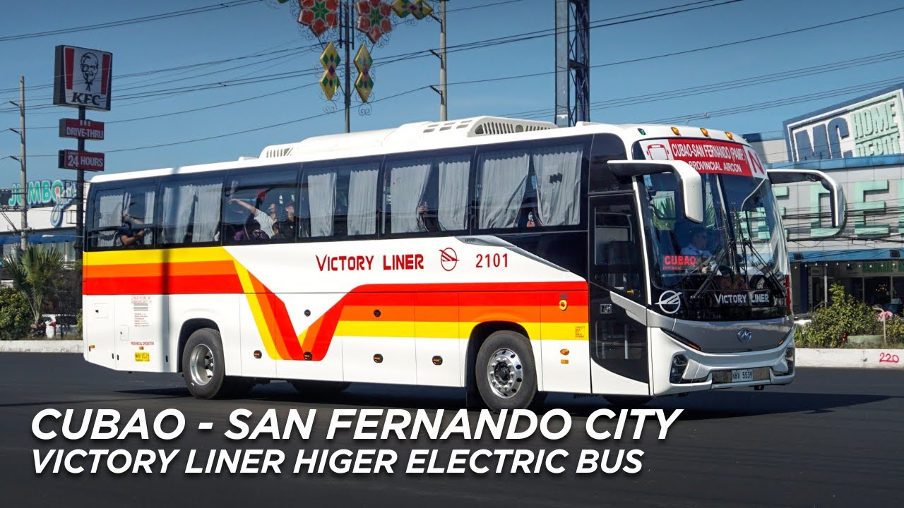 First Provincial Electric Bus in PH! | Onboard Victory Liner 2101 | Higer V12