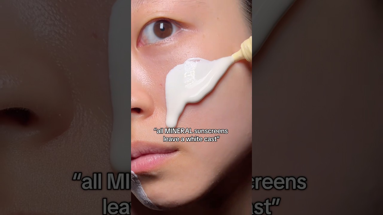 Mineral sunscreen that leaves NO white cast? Loveee @knoursbeauty  KOOLSOL mineral sunscreen