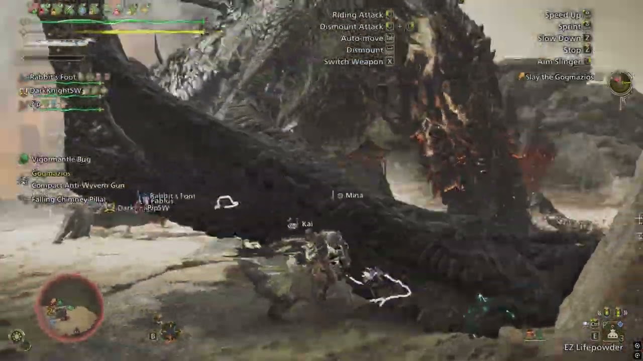 Gogmazios Boss Fight #1