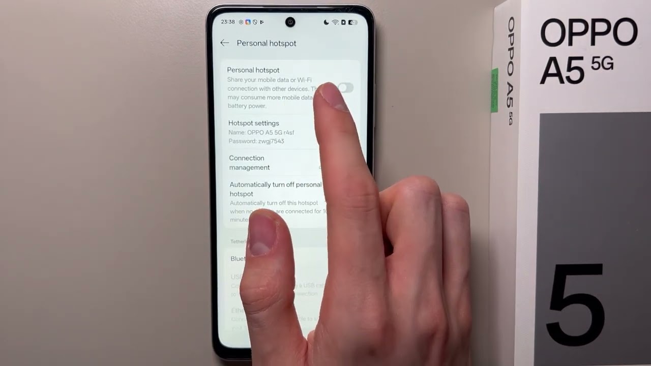 OPPO A5 5G: How to Set Up WiFi Hotspot