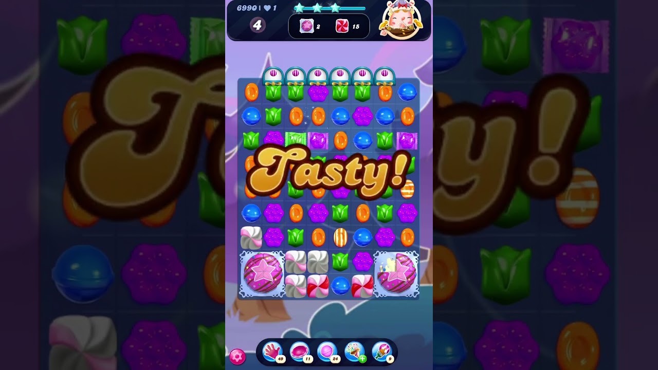 6990 Candy Crush Saga Level 6990 Walkthrough
