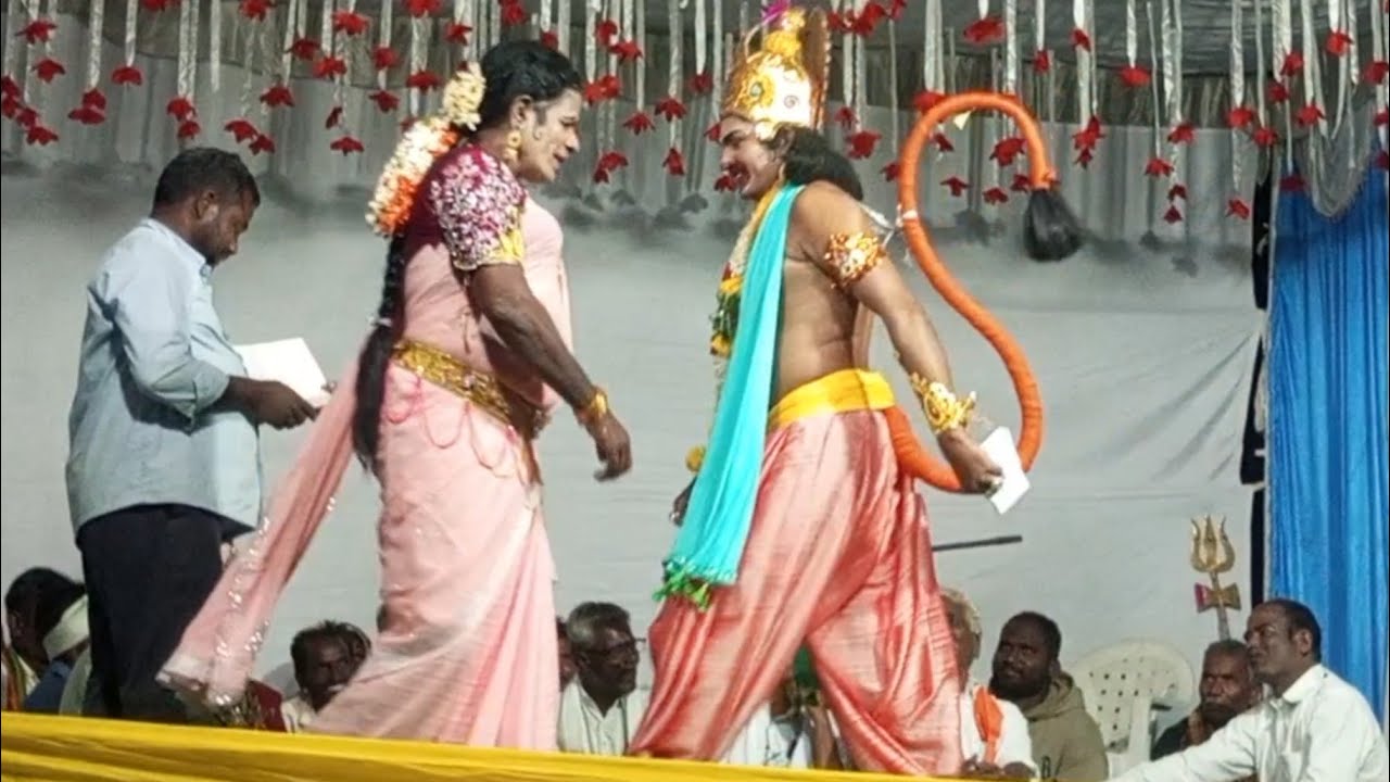 భూకైలాసం నాటకం శాలిబెట్ కళాబృందం రుద్రారం సంగమేశ్వర స్వామి జాతరలో 