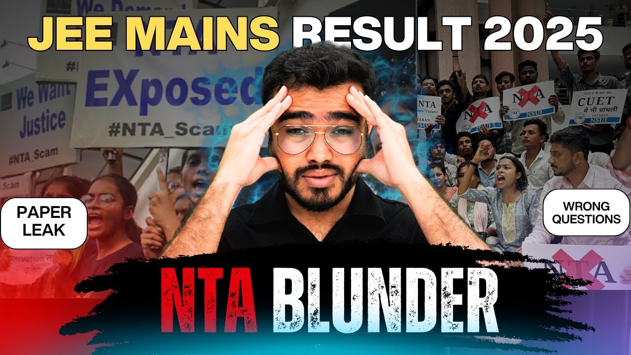 JEE Mains 2025 Blunder: How Many More Mistakes, NTA? | Full Breakdown