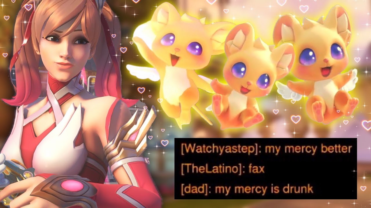MERCY'S MYTHIC WEAPON WINS GAMES: Mercy Gameplay - Overwatch 2