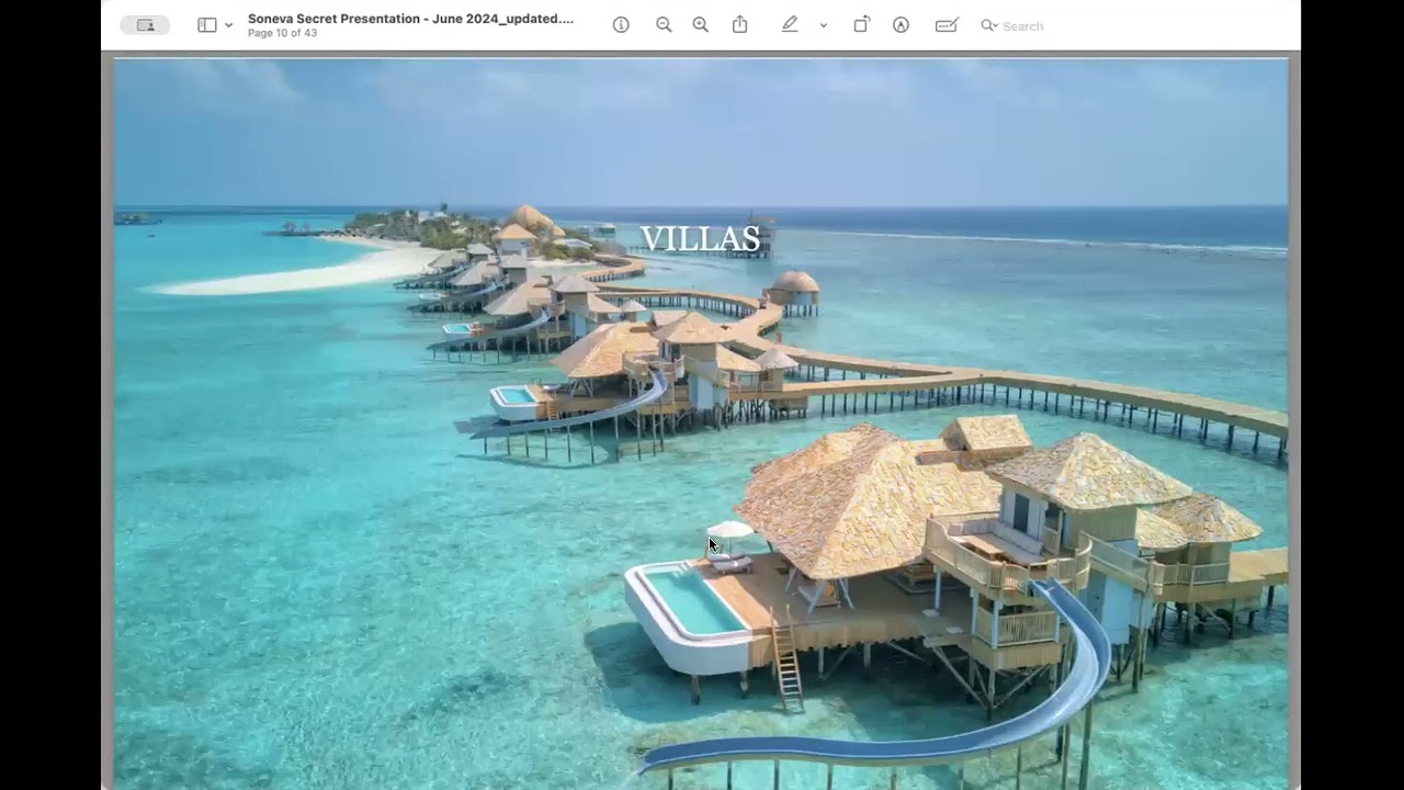 A Virtual Showcase: Soneva Secret, Maldives