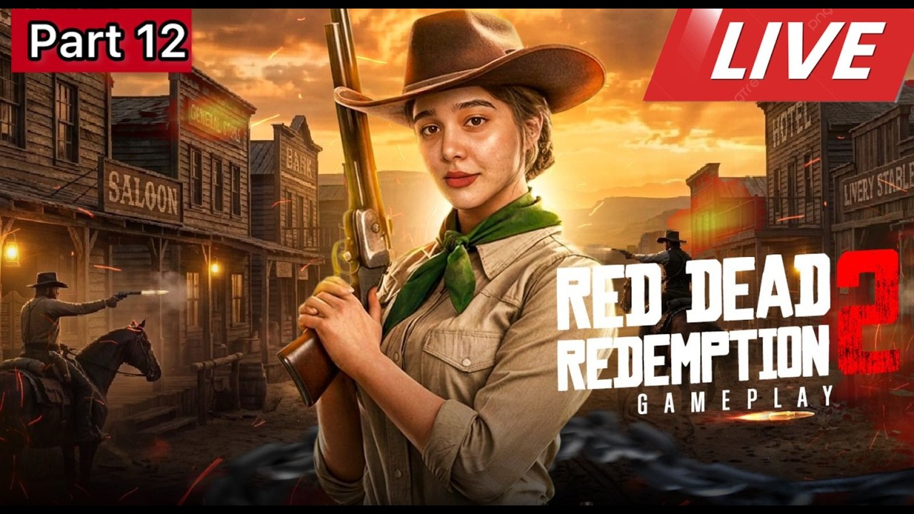 🔴LIVE – RDR II | Chapter 6   | Ghost and UFO hunting !!! 😲 | Part 12