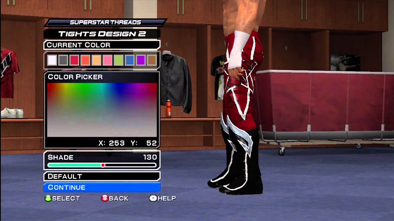 Smackdown vs. Raw 2011 Superstar Threads - Evan Bourne