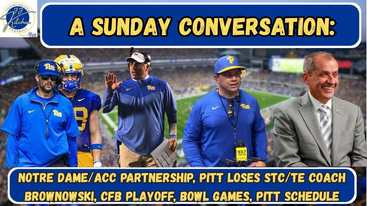 A Sunday Conversation: ND/ACC Partnership | Pitt Loses TE Coach | CFB Playoff 1st Round | & More!