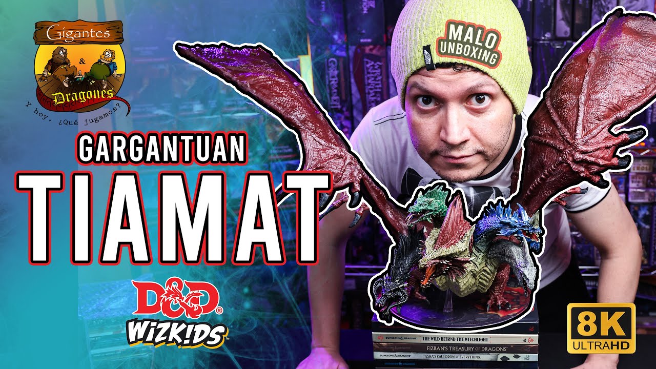 GARGANTUAN TIAMAT | Wizkids D&D Icons of the Realms - Malo Unboxing 17