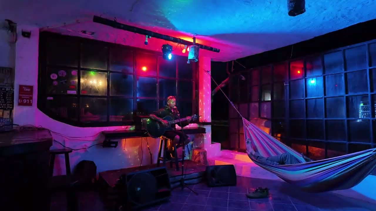 "crisantemo" en vivo en Bar de Beto (Isabela, Galápagos)