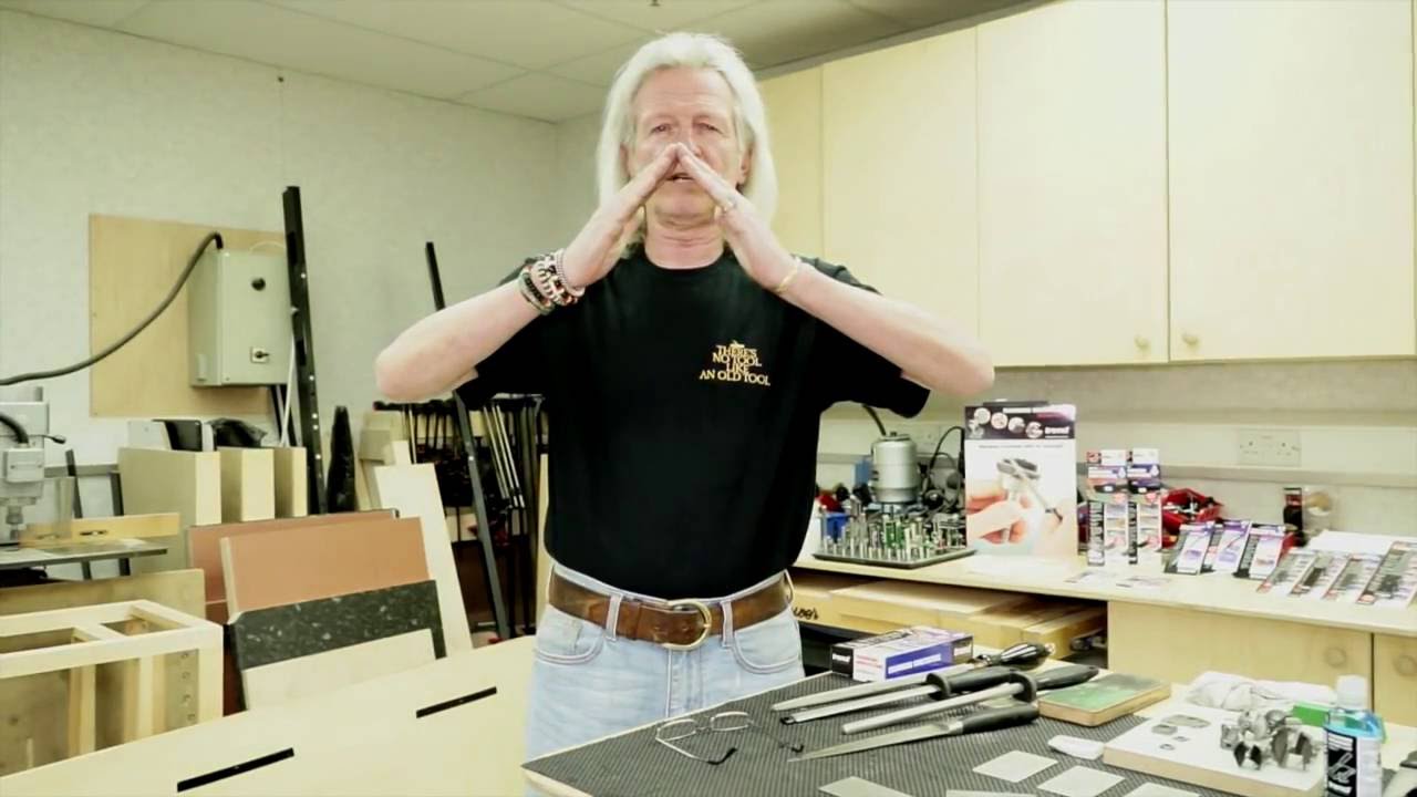 How to Sharpen Kitchen Knives with the Trend Diamond Steel