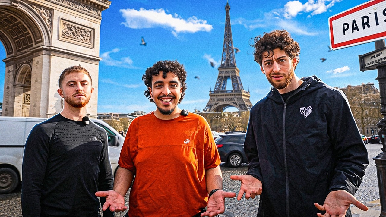ON TRAVERSE PARIS A PIED (ça a duré 10h ptdrr) avec Michou et Flamby