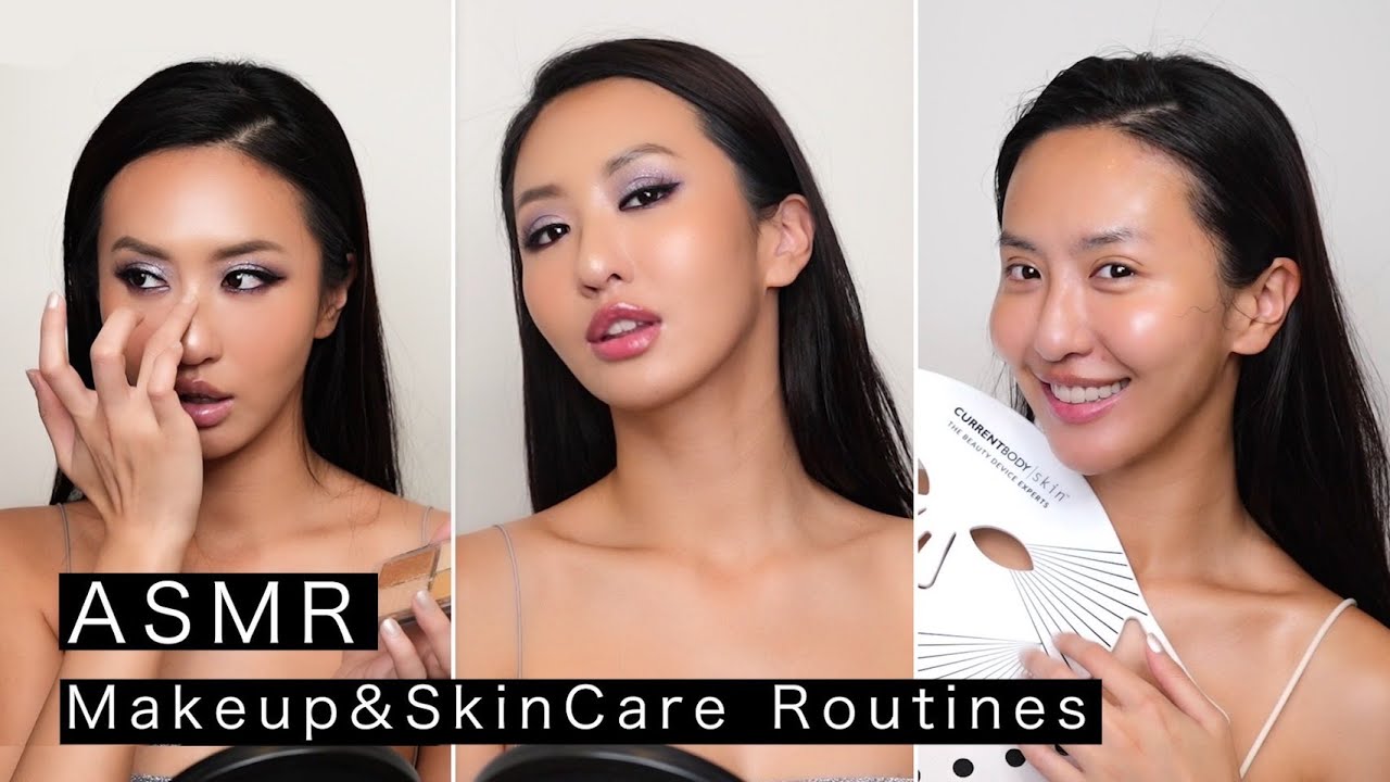 Maze | ASMR 第一次不能說話的化妝保養 真是憋死人 ft. CurrentBody Skin LED光療面膜儀 |