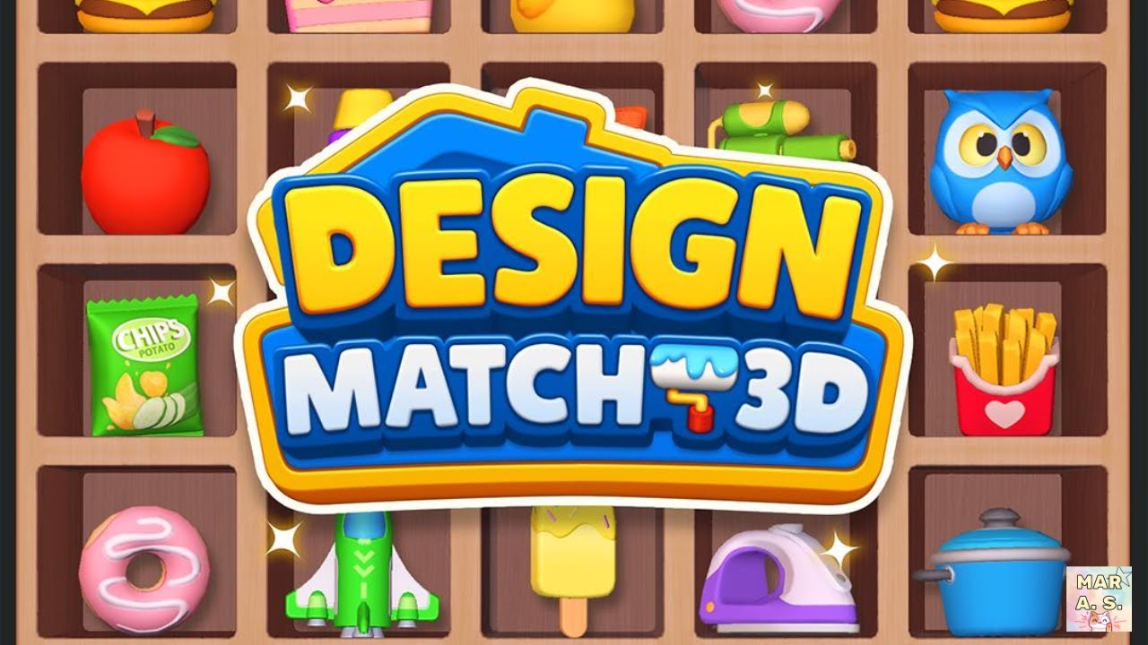 🏡 Design Match 3D ⛲️ Gameplay Espa&ntilde;ol 💒