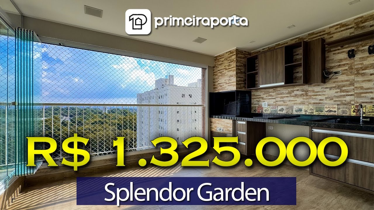 APTO NO SPLENDOR GARDEN COM 4 QUARTOS, CONDOMÍNIO CLUBE, EXCELENTE ACABAMENTO E ESTÁ VAZIO!