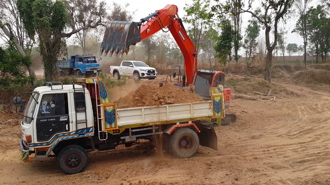 รถใหม่แกะกล่อง DOOSAN DX140LCA รถขุดดูซานลงงานวันแรก รถเสี่ยแก้ว จ.ชัยภูมิ ครับ