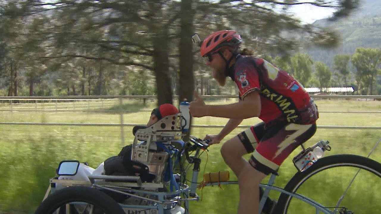 Why one cyclist's 'death ride' is all about living life with ALS
