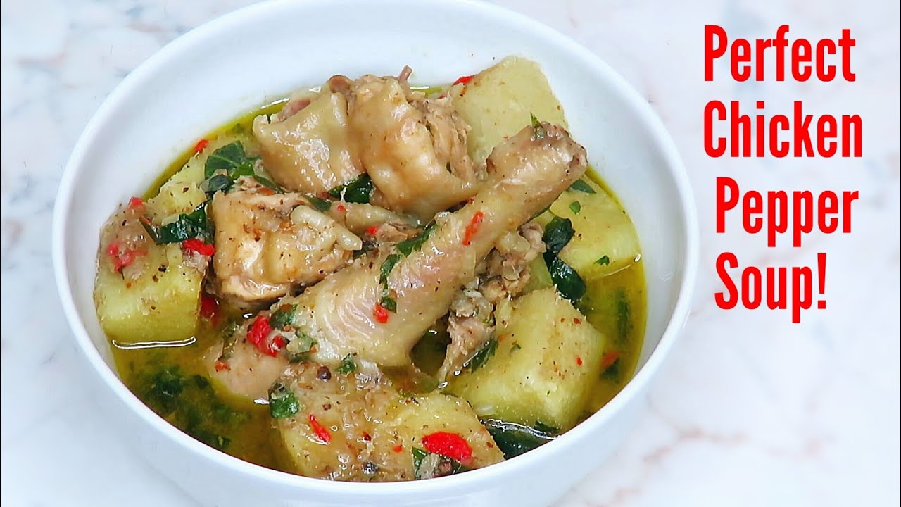 Tasty chicken pepper soup recipe for winter | A must try!