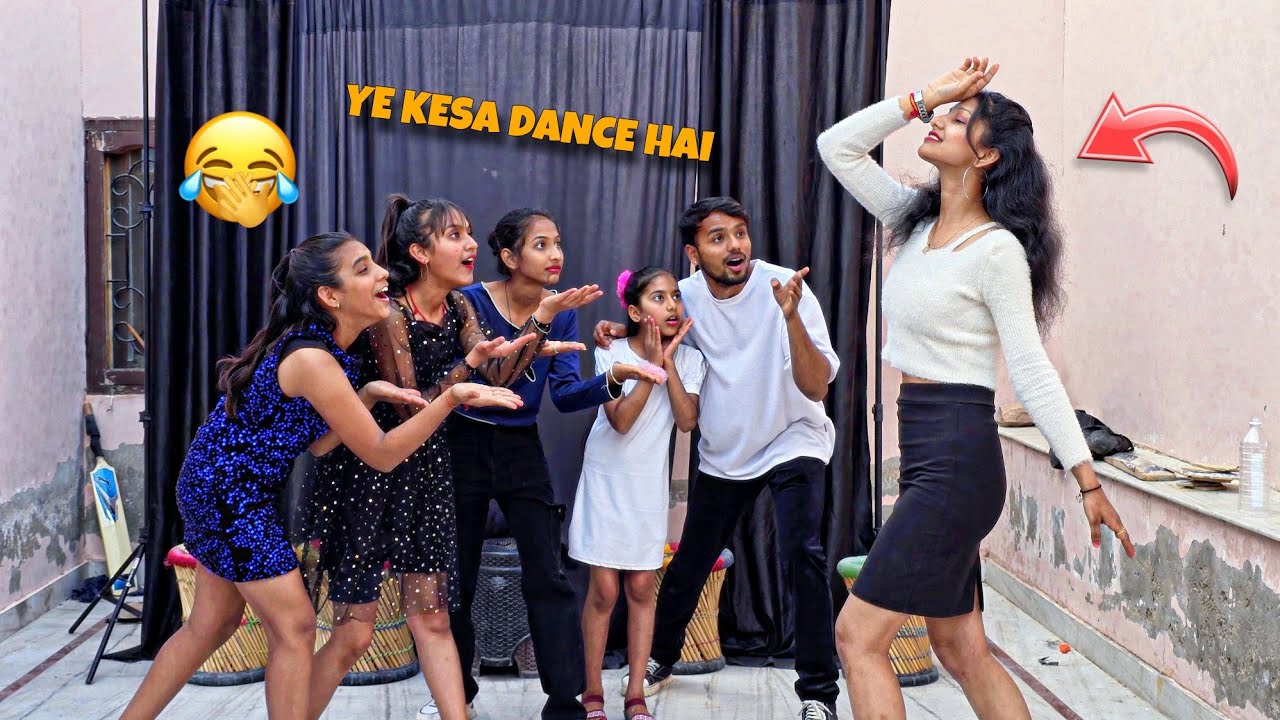 Dance ka Bhatangad part 3💃 उल्टा dance करदिया सबने 😅 most funny Challenge