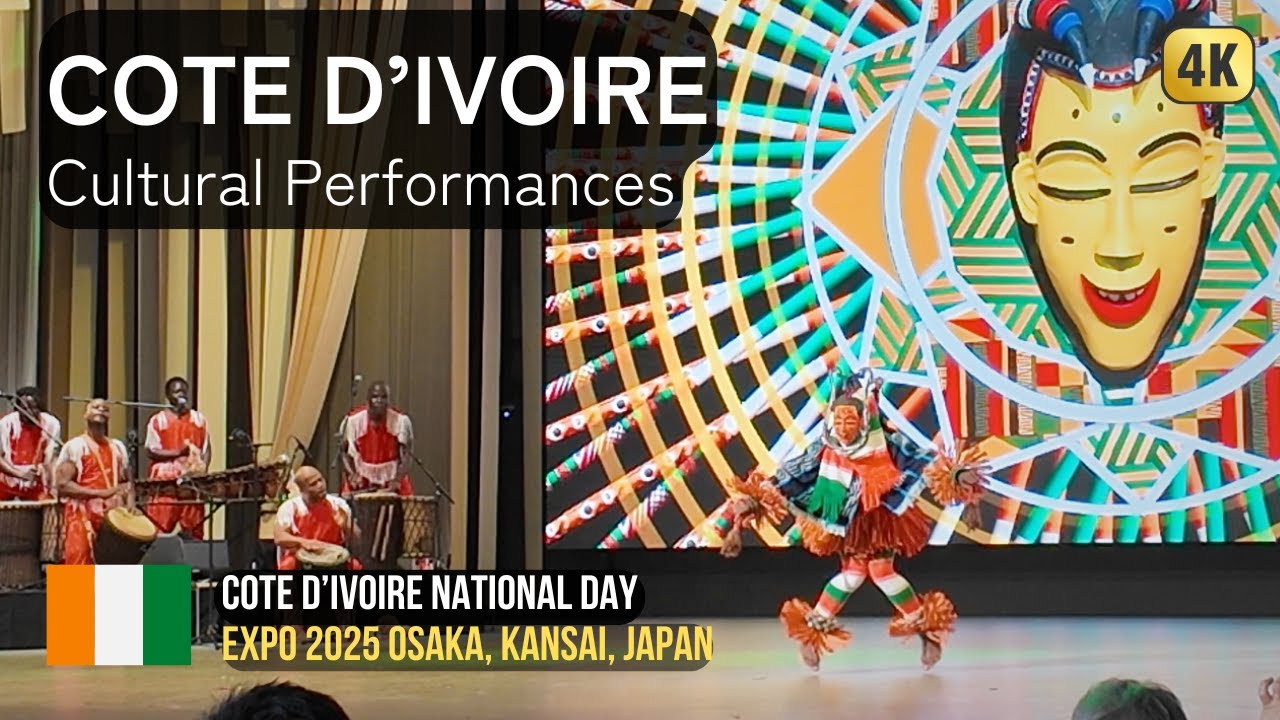Cote d’Ivoire National Day | Cultural Performances | Expo 2025 Osaka Kansai Japan