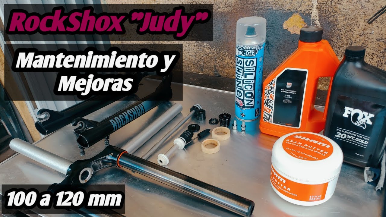 Rockshox Judy Silver TK | Aumento de RECORRIDO(100-120mm) | Mantenimiento y Mejoras🔧🛠️