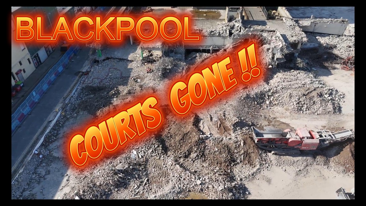 #blackpool  courts gone