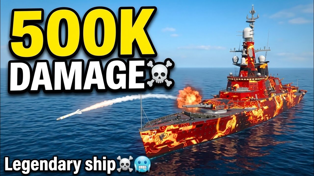 THE BEST LEGENDARY 🥶☠️ SHIP UNDER 10K AC⚡ | Modern Warships