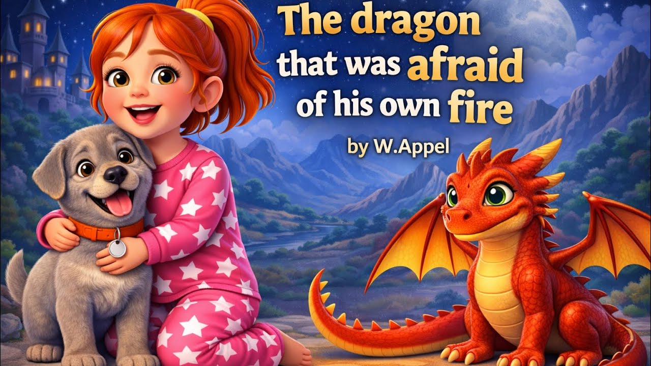 The Dragon That Was Afraid of His Own Fire | Bedtime Story with Charlee and Duke